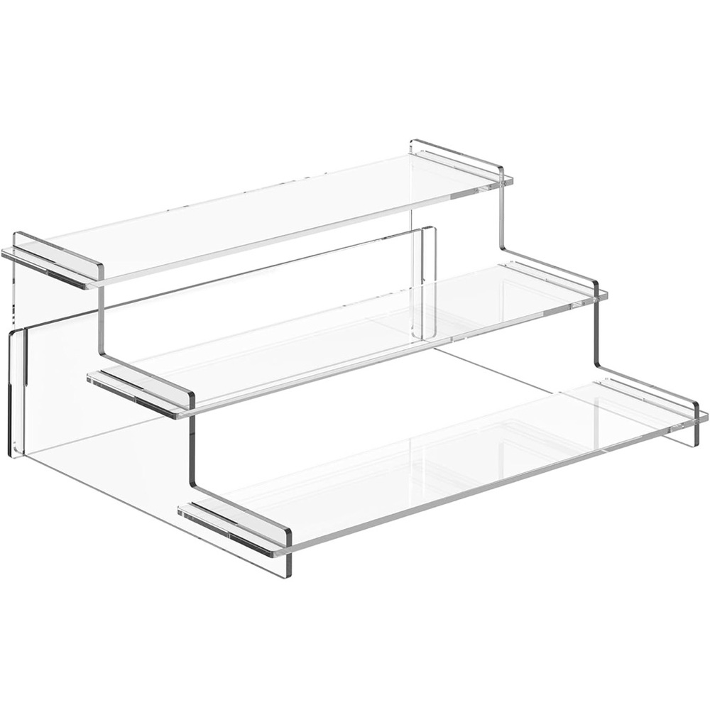 Acrylic Display Stand Risers 3 Tier - Set of 2